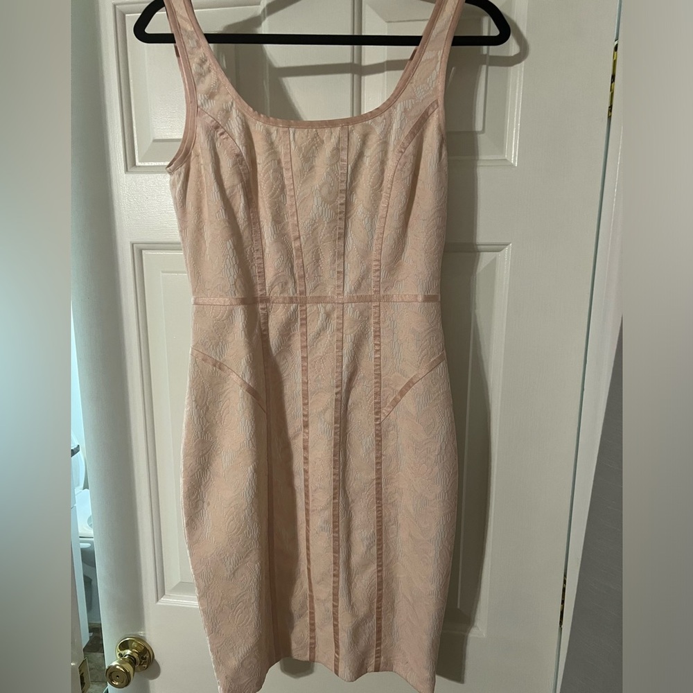 Pink cocktail dress